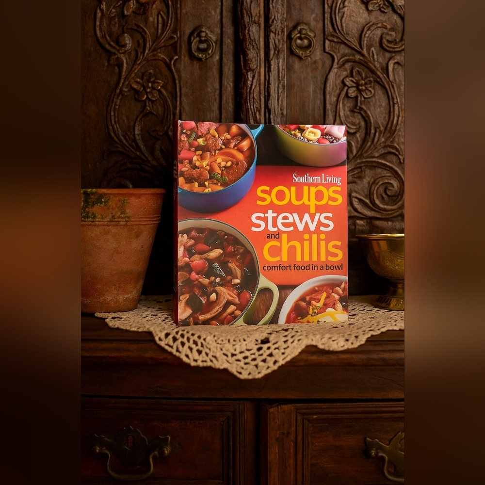 Southern Living Cookbook - Red and Yellow Cover